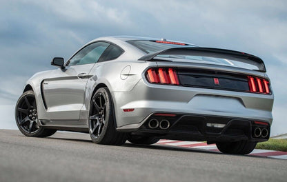 SPOILER ADATTO PER FORD MUSTANG COUPE 2014-2020 LOOK GT PERFORMANCE NERO LUCIDO