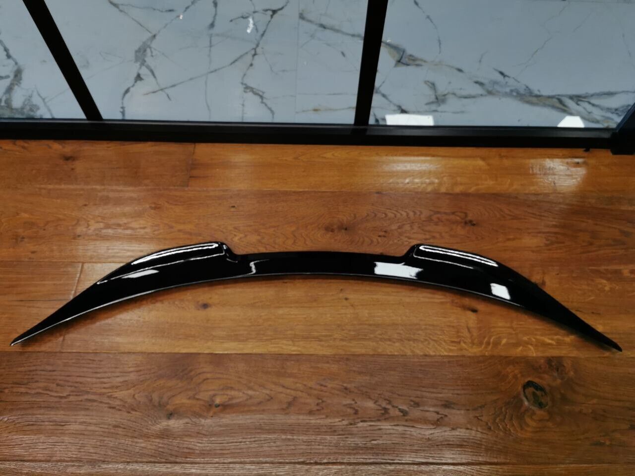 SPOILER BAGAGLIAIO ADATTO PER ALFA ROMEO STELVIO LOOK NERO LUCIDO DESIGN SPORT