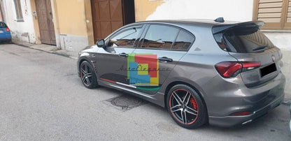 SPOILER SUL TETTO ADATTO PER FIAT TIPO 2015+ SPORTY SEDAN LOOK NERO LUCIDO