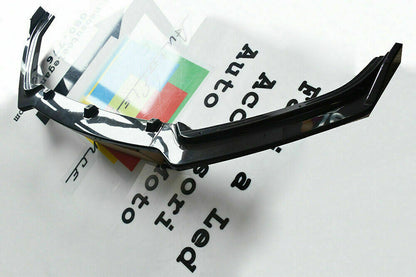 AUDI A1 2010-2015 FRONT BUMPER BLADE ABS SPORT LOOK BLACK SPLITTER