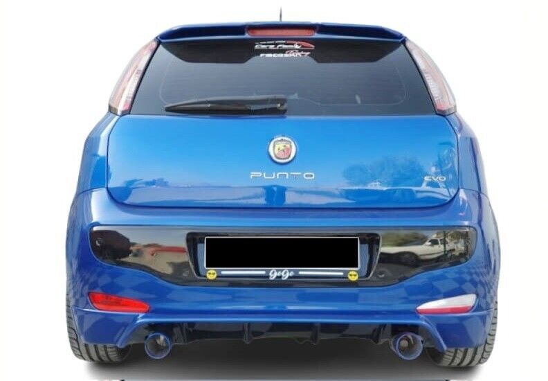 FIAT GRANDE PUNTO EVO DIFFUSORE POSTERIORE SOTTO PARAUTI SPORTIVO ABS