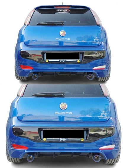 FIAT GRANDE PUNTO EVO DIFFUSORE POSTERIORE SOTTO PARAUTI SPORTIVO ABS