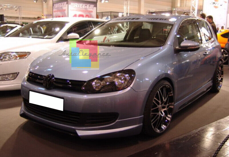 SOTTO PARAURTI ADATTO A VW GOLF VI MK6 08-13 SPOILER ANTERIORE TUNING ABS