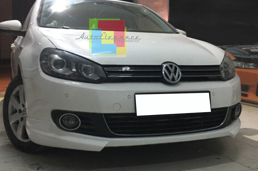 SOTTO PARAURTI ADATTO A VW GOLF VI MK6 08-13 SPOILER ANTERIORE TUNING ABS