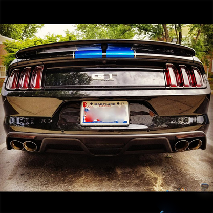 Rear Bumper Rear Diffuser Fit For Mustang 2015 - 2017