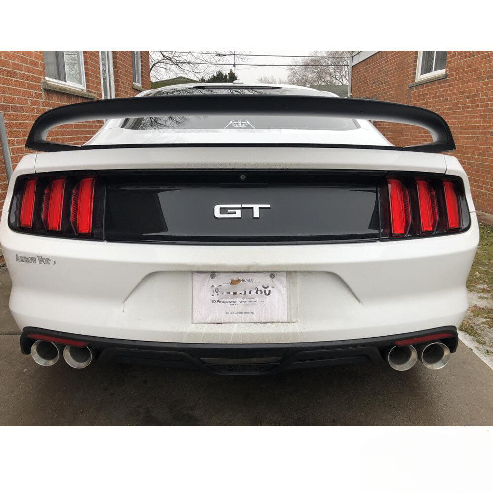 Rear Bumper Rear Diffuser Fit For Mustang 2015 - 2017