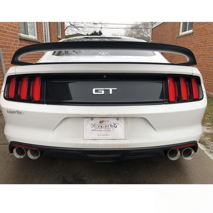 Rear Bumper Rear Diffuser Fit For Mustang 2015 - 2017