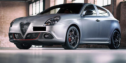 MINIGONNE ABS NERO LUCIDO ADATTO PER ALFA ROMEO GIULIETTA 2010-2020 VELOCE