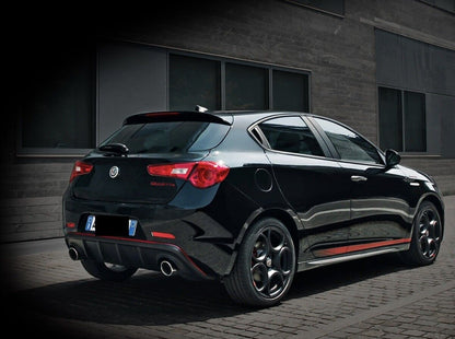 MINIGONNE ABS NERO LUCIDO ADATTO PER ALFA ROMEO GIULIETTA 2010-2020 VELOCE