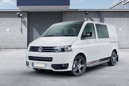 VW T5.1 2009-2015 TRANSPOSTER SPOILER SOTTO PARAURTI ANTERIORE SPORTLINE LOOK