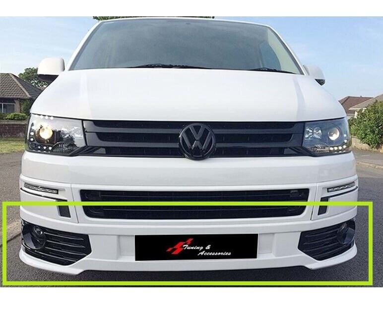VW T5.1 2009-2015 TRANSPOSTER SPOILER SOTTO PARAURTI ANTERIORE SPORTLINE LOOK