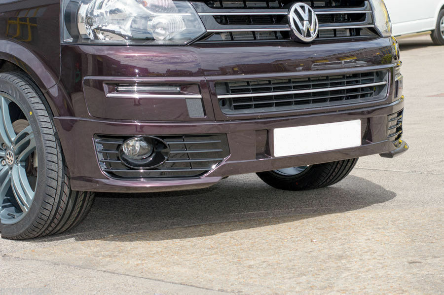 VW T5.1 2009-2015 TRANSPOSTER SPOILER SOTTO PARAURTI ANTERIORE SPORTLINE LOOK