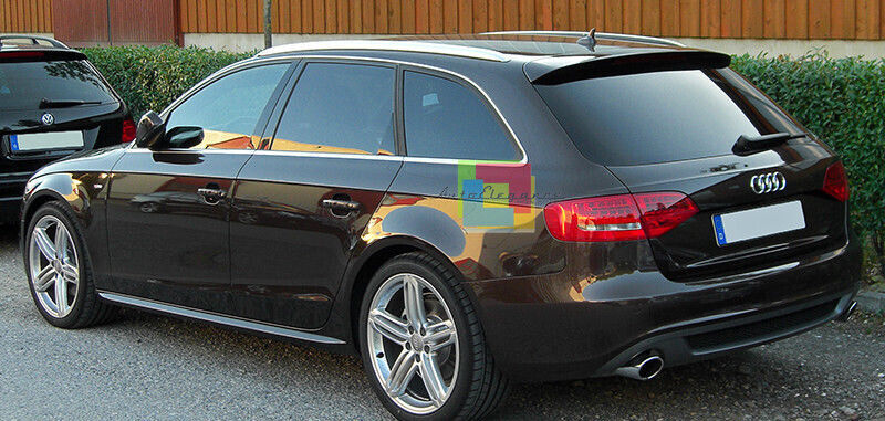 DIFFUSORE PER AUDI A4 B8 07-12 POSTERIORE LOOK SLINE ADATTO SOLO PER STANDARD