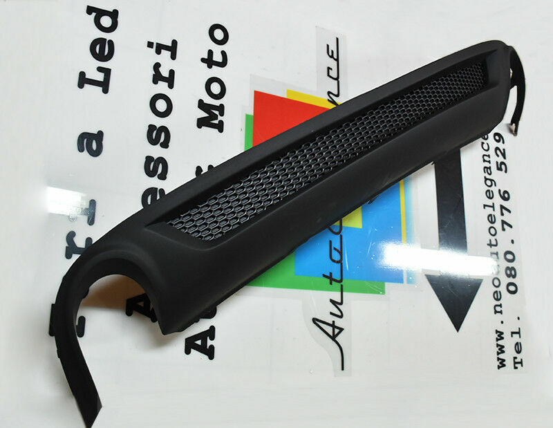 DIFFUSORE PER AUDI A4 B8 07-12 POSTERIORE LOOK SLINE ADATTO SOLO PER STANDARD