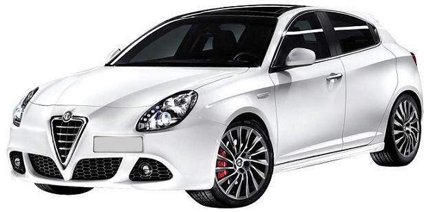 PAIR OF HEADLIGHTS FRONT LEFT RIGHT PROJECTOR HEADLIGHTS ALFA GIULIETTA FROM 2010 ONWARDS P/Black