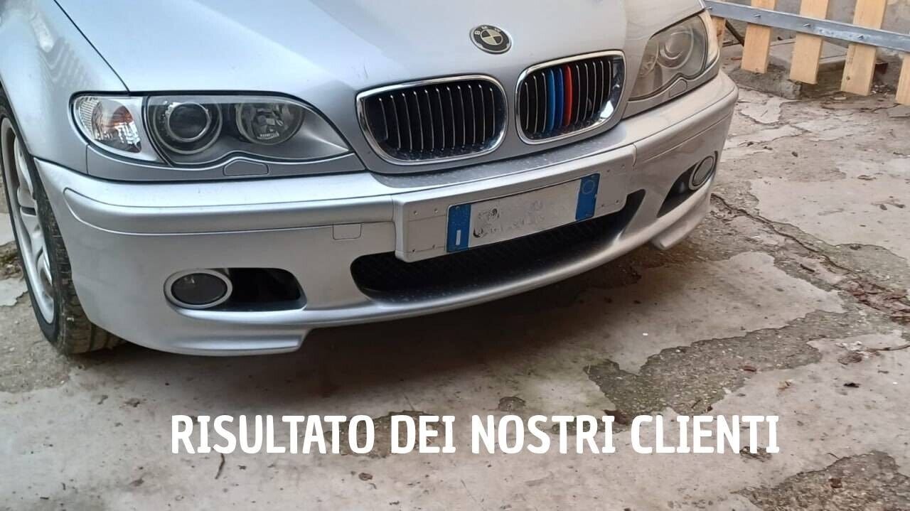 FRONT BUMPER SUITABLE FOR BMW 3 SERIES E46 SEDAN 1997-2006 SPORTY LOOK