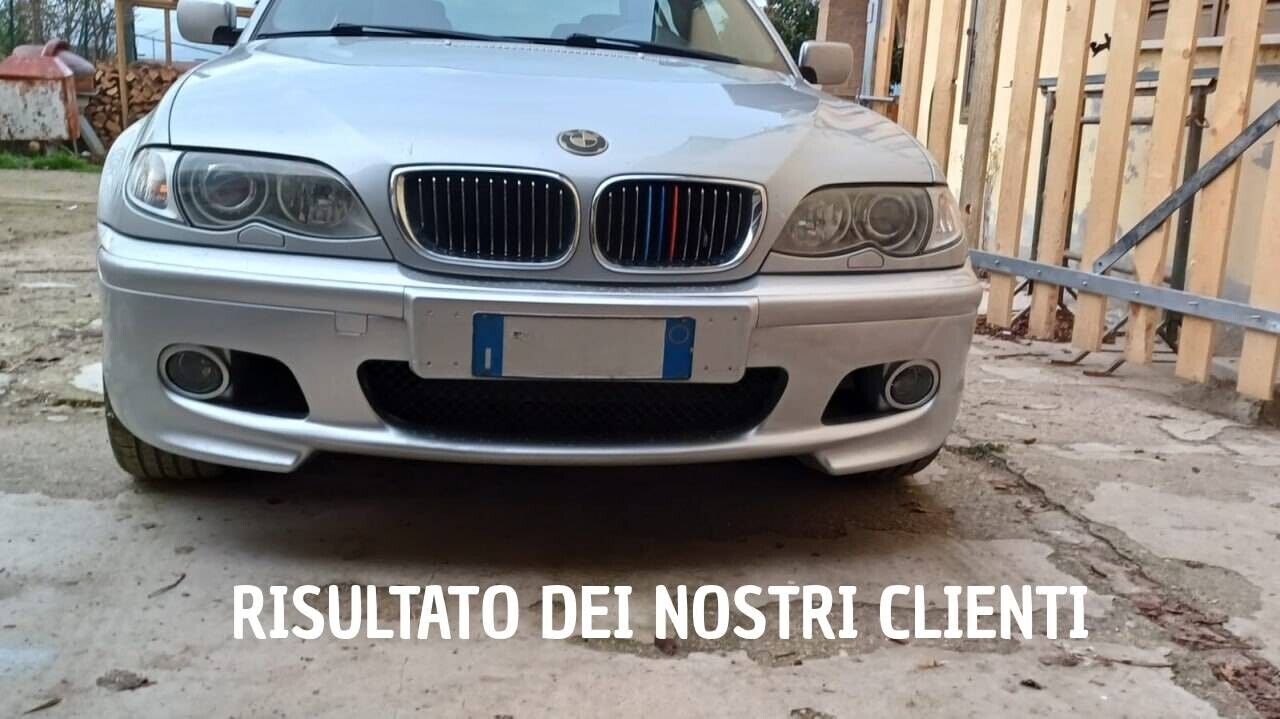FRONT BUMPER SUITABLE FOR BMW 3 SERIES E46 SEDAN 1997-2006 SPORTY LOOK