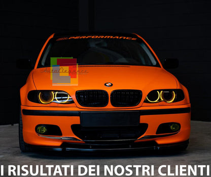 BMW 3 SERIES E46 M3 FRONT BUMPER SPLITTER BLADE ABS GLOSS BLACK .V.