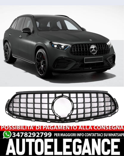 GRIGLIA RADIATORE ADATTA PER MERCEDES-BENZ GLC X254 AMG LOOK DESIGN SPORTIVO