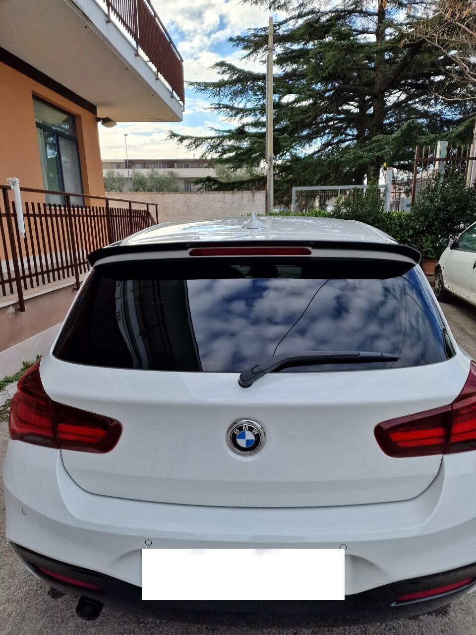 BMW 1 SERIES F20 F21 2011-2019 M SPORT GLOSS BLACK ROOF REAR SPOILER 05