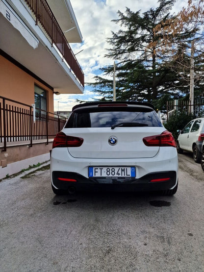 BMW 1 SERIES F20 F21 2011-2019 M SPORT GLOSS BLACK ROOF REAR SPOILER 05