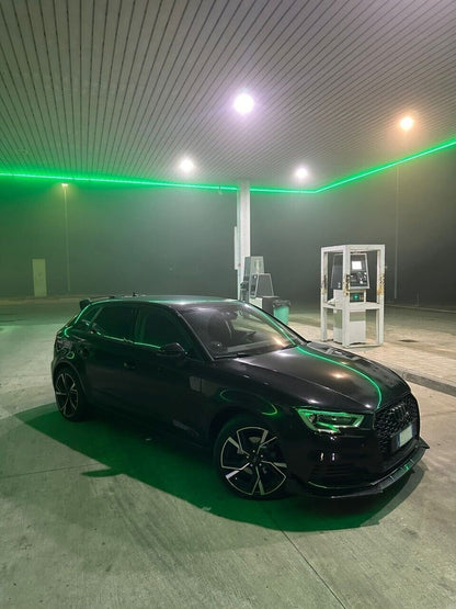 GRIGLIA ADATTA PER AUDI A3 8V 2017-2020 LOOK RS3 LOOK NERO LUCIDA 0033