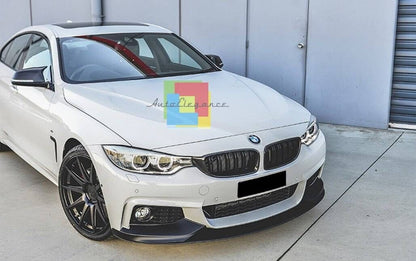 SOTTO PARAURTI ADATTO PER BMW SERIE 4 F32 F33 F36 LOOK M SPORT NERO LUCIDO