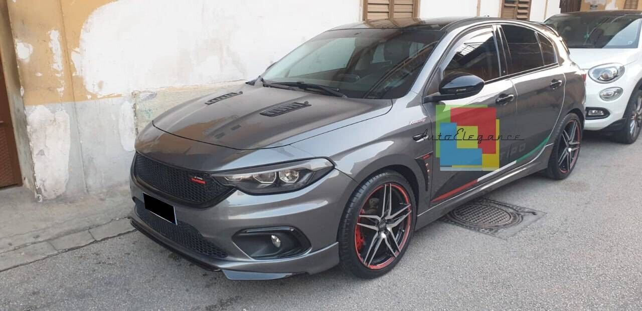 SKIRTS SUITABLE FOR FIAT TIPO HB SW SEDAN 2015+ RAW LOOK SPORT DESIGN