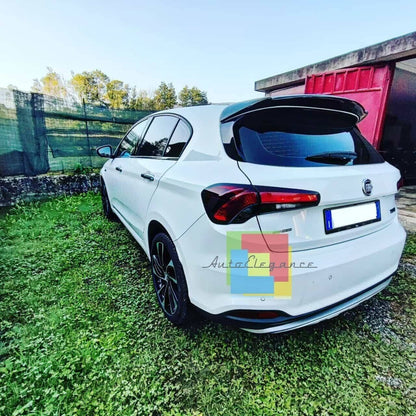 ROOF SPOILER SUITABLE FOR FIAT TIPO 2015+ SPORTY SEDAN LOOK GLOSSY BLACK