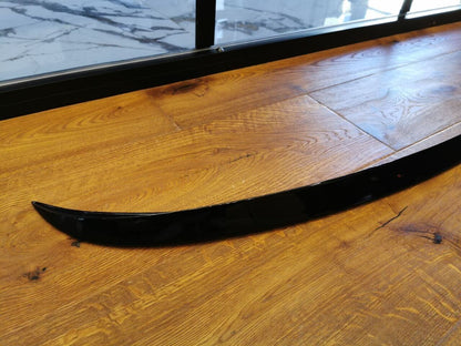 BOOT SPOILER SUITABLE FOR BMW 3 SERIES E90 MSPORT LOOK GLOSSY BLACK