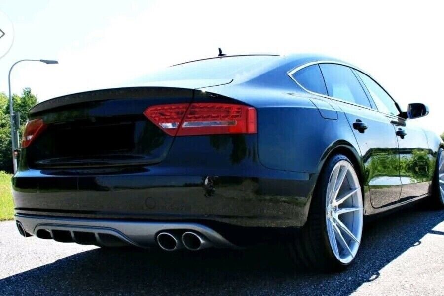 DIFFUSER SUITABLE FOR AUDI A5 2007-2011 SPORTBACK STANDARD 2+2 LOOK DTM RAW