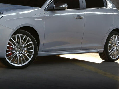 Miniskirts Side Skirts suitable for Alfa Romeo Giulietta Quadrifoglio Verde look 