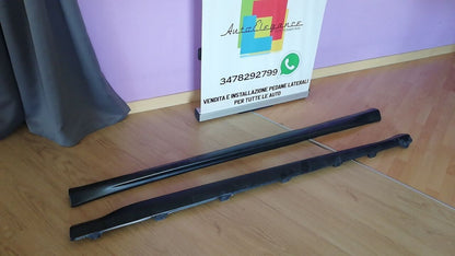 Miniskirts Side Skirts suitable for Alfa Romeo Giulietta Quadrifoglio Verde look 