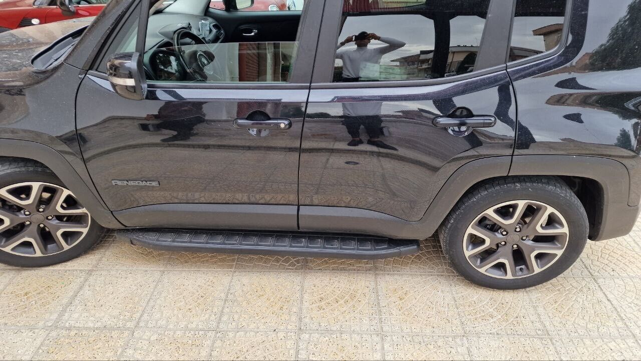 PEDANE LATERALI ADATTE PER JEEP RENEGADE DESIGN SPORTIV LOOK NERO