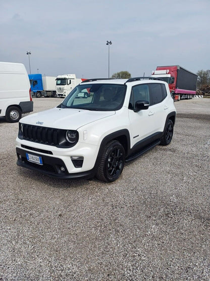 PEDANE LATERALI ADATTE PER JEEP RENEGADE DESIGN SPORTIV LOOK NERO