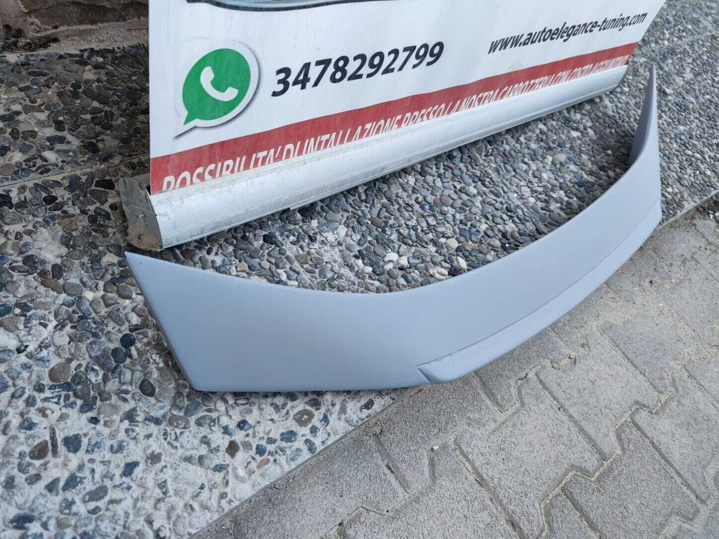 SPOILER POSTERIORE ADATTO PER AUDI TT 8J COUPE COFANO LOOK SPORTIVO TUNING
