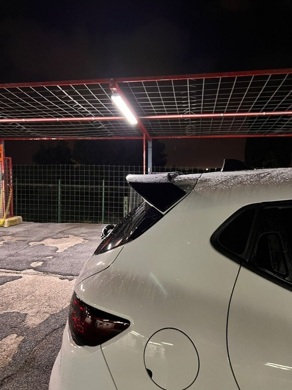 SPOILER SUITABLE FOR RENAULT CLIO 4 IV 2012-2018 GLOSSY BLACK LOOK CUP