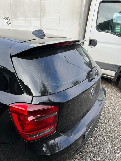 SPOILER SUITABLE FOR BMW 1 SERIES F20 F21 2011-2019 SPORTY GLOSSY BLACK LOOK