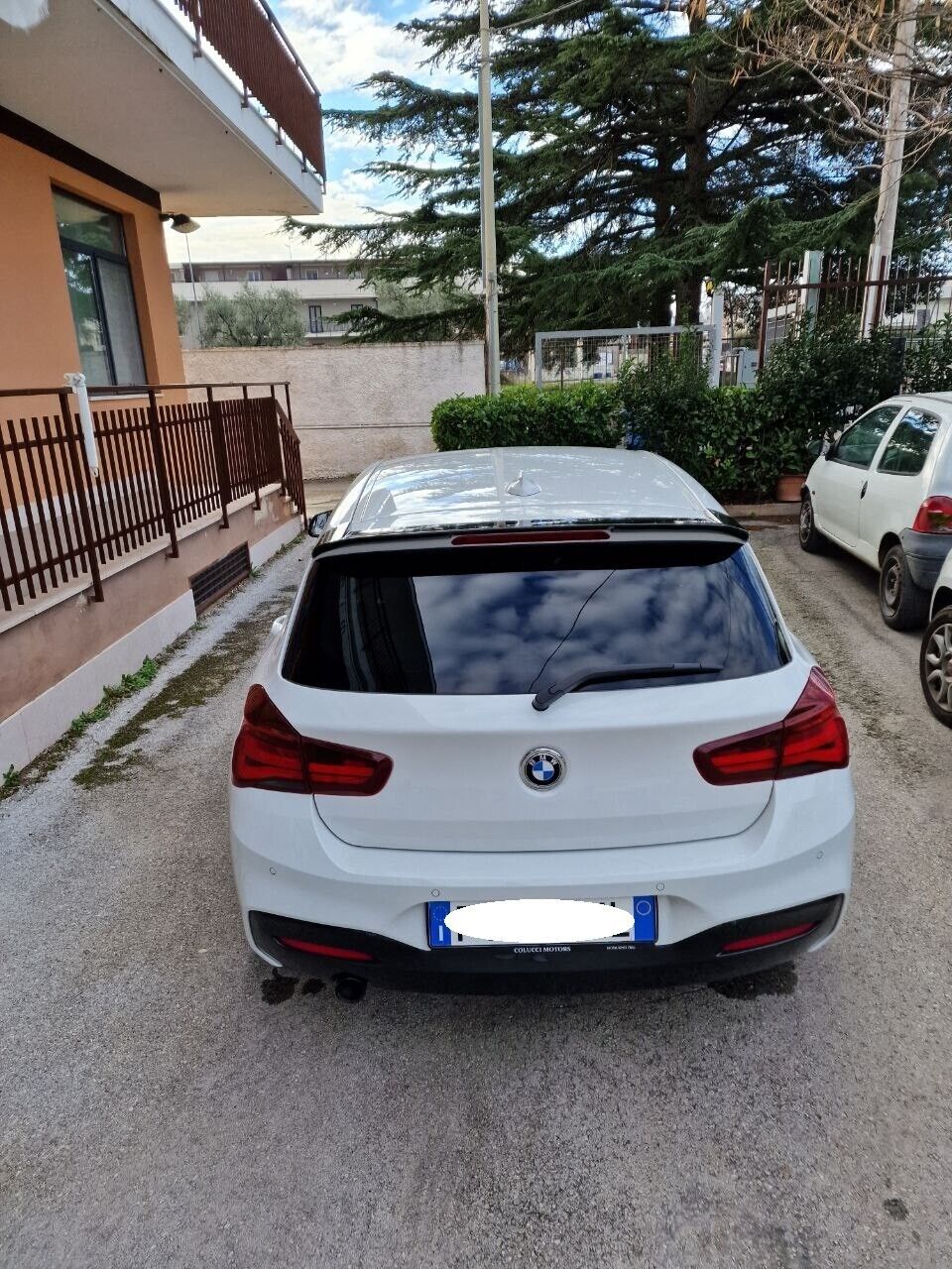 SPOILER SUITABLE FOR BMW 1 SERIES F20 F21 2011-2019 SPORTY GLOSSY BLACK LOOK