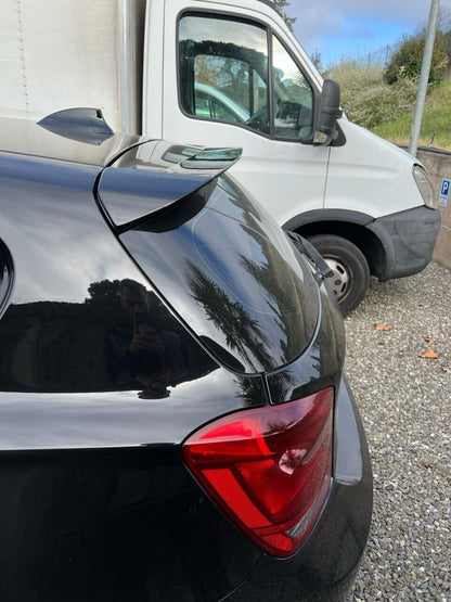 SPOILER SUITABLE FOR BMW 1 SERIES F20 F21 2011-2019 SPORTY GLOSSY BLACK LOOK