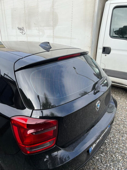 SPOILER SUITABLE FOR BMW 1 SERIES F20 F21 2011-2019 SPORTY GLOSSY BLACK LOOK