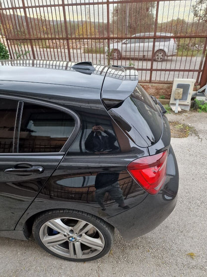 SPOILER SUITABLE FOR BMW 1 SERIES F20 F21 2011-2019 SPORTY GLOSSY BLACK LOOK