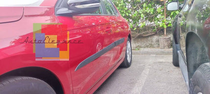 PARACOLPI UNIVERSALI 4 PEZZI ADATTI PER OPEL CORSA F NERO OPACO 160CM-,-