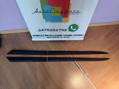 PARACOLPI UNIVERSALI 4 PEZZI ADATTI PER OPEL CORSA F NERO OPACO 160CM-,-