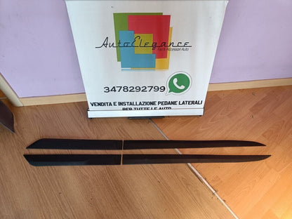 PARACOLPI UNIVERSALI 4 PEZZI ADATTI PER OPEL CORSA F NERO OPACO 160CM-,-