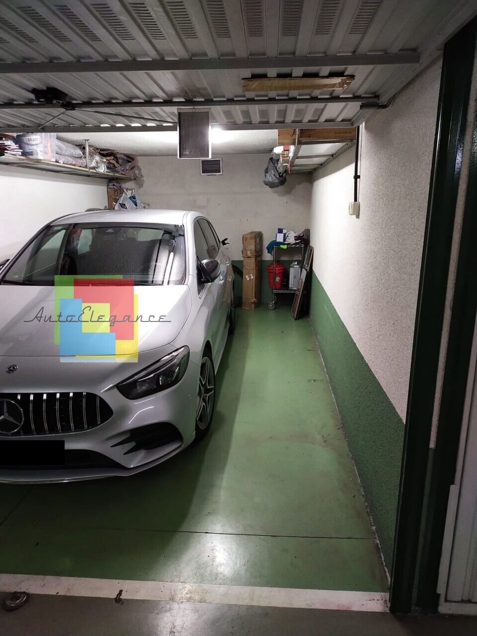 GRIGLIA ADATTA PER MERCEDES CLASSE B W247 AMG CROMATA SENZA CAMERA