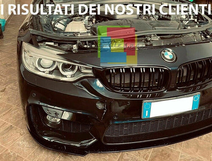 PARAURTI ANTERIORE ADATTO PER BMW SERIE 4 F32 F33 F36 LOOK M4 DESIGN SPORTIVO