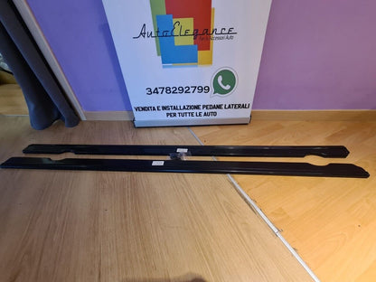 SOTTO MINIGONNE ADATTE PER GOLF 7 7.5 2012-2020 NERO LUCIDO