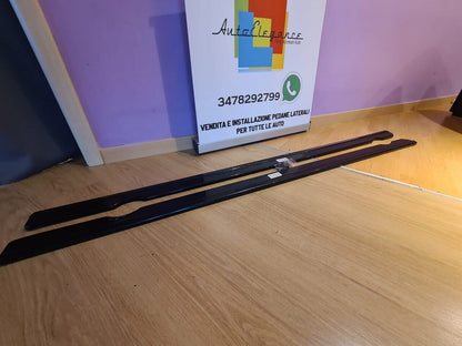 SOTTO MINIGONNE ADATTE PER GOLF 7 7.5 2012-2020 NERO LUCIDO
