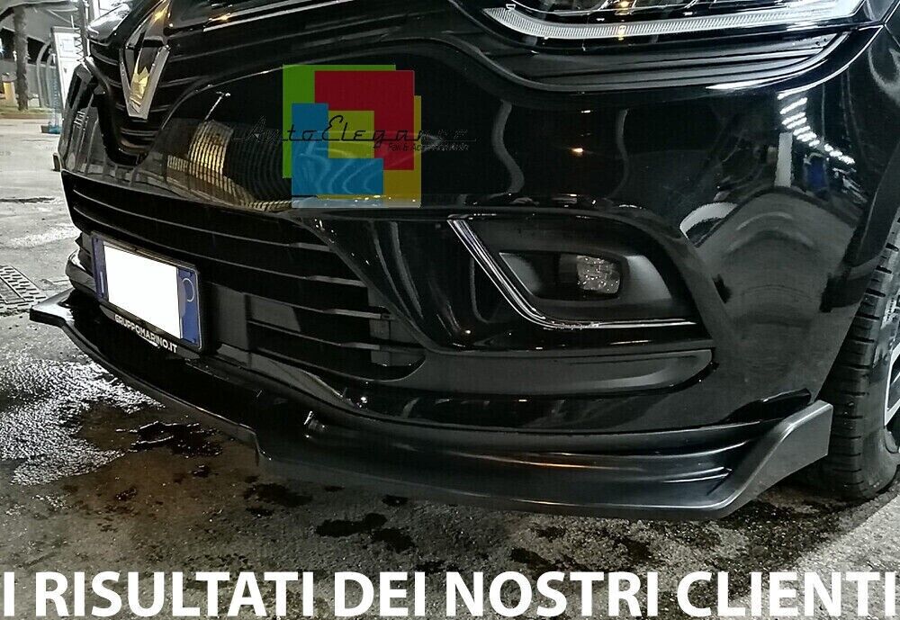 CSPLITTER SOTTO PARAURTI ADATO PER Renault Clio 4 12-18